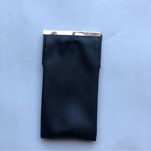 Black Fendi Leather Sunglasses Soft Case